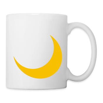 Moon Crescent Moon Night Sky - Mug - white - Right