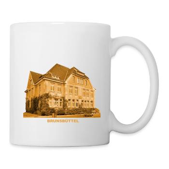 Brunsbüttel Rathaus Schleswig-Holstein Elbe - Tasse - Weiß - Rechts