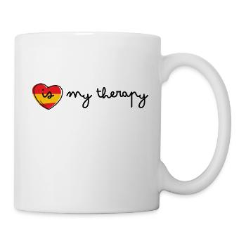 Spain Is My Therapy - Spain Saying - Mug - white - Right