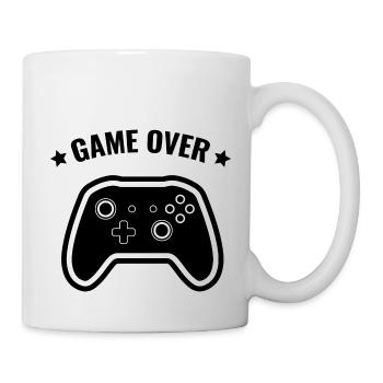 game over - Mug blanc - blanc - Droite