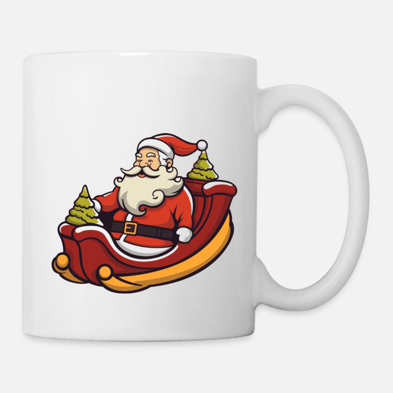 Santa Claus Logo - Mug - white