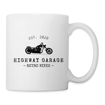 Vélos rétro - Mug blanc - blanc - Droite