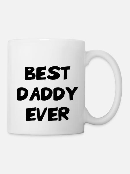 Meilleur Papa - Bester Papa aller Zeiten - Tasse - Weiß
