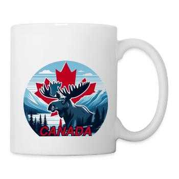 Canada 14 (en anglais seulement) - Mug blanc - blanc - Droite