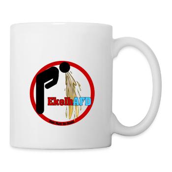 Ekelhafd Anti-AfD - Tasse - Weiß - Rechts