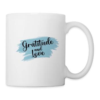 Gratitude and Love, Gratitude and Love - Mug - white - Right