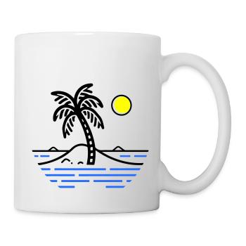 Palm Island - Mug - white - Right
