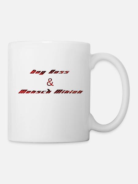 Dog & Mensch Minion - Tasse - Weiß
