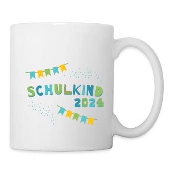 Écolier 2024 Inscription à l’école Premier jour d’école Enfants - Mug blanc - blanc - Droite