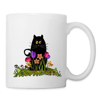 Cat - Mug - white - Right