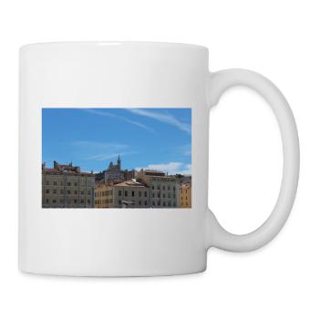 Notre Dame de la Garde in Marseille - Mug - white - Right