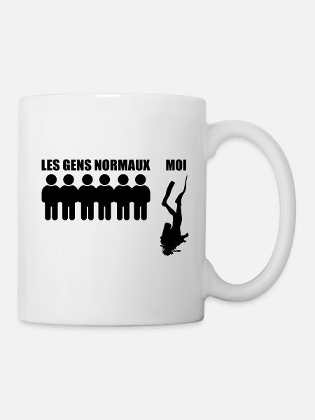 Tauchen | Taucher-Geschenk - Tasse - Weiß