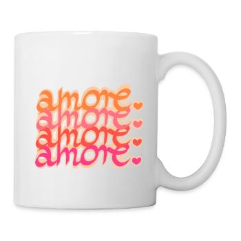 Cupidon Amour Amour - Mug blanc - blanc - Droite