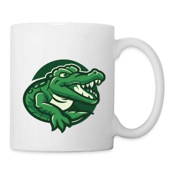 Hans das Krokodil - Tasse - Weiß - Rechts