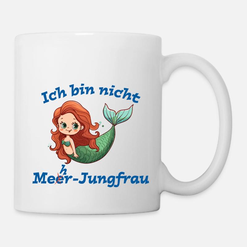 Je ne suis pas vierge de la mer - Mug blanc - blanc