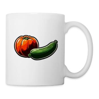 Food / Vegetables / Market / Vitamins / Design - Mug - white - Right