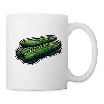 Food / Vegetables / Market / Vitamins / Design - Mug - white - Right