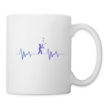 Juggling Heartbeat - Mug - white - Right