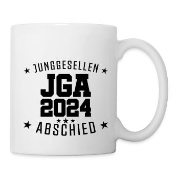 jga junggesellenabschied 2024 - Tasse - Weiß - Rechts