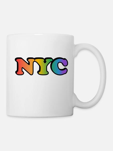Schwules NYC - Tasse - Weiß