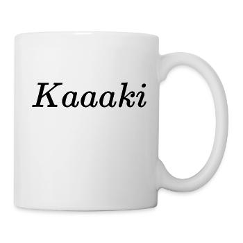 Kaaaki - Tasse - Weiß - Rechts