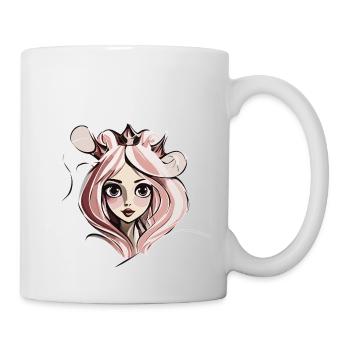 Princess Face - Mug - white - Right