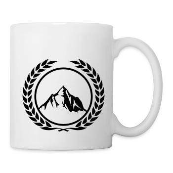 Mountains Wreath - Mug - white - Right