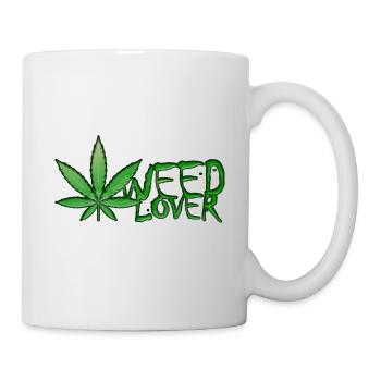 Unkraut-Liebhaber - Tasse - Weiß - Rechts