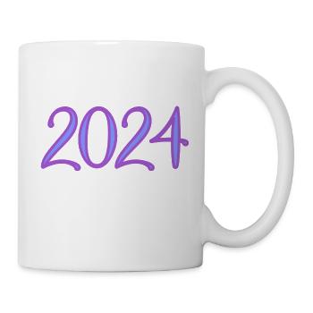 2024. ANNEE - Mug blanc - blanc - Droite