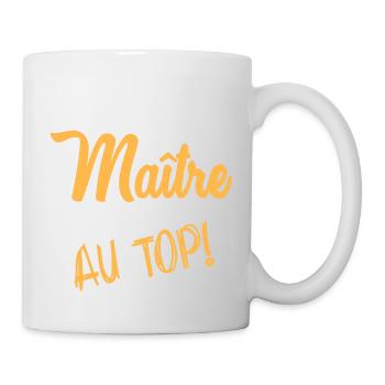 THANK YOU. MASTER. - Mug - white - Right