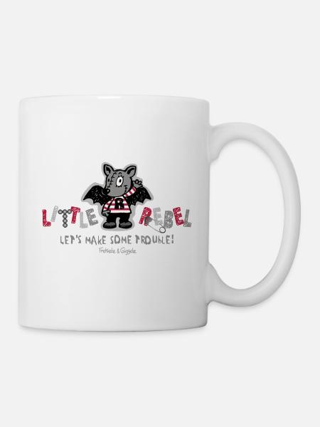 Little Rebel - Let's make some trouble - Tasse - Weiß
