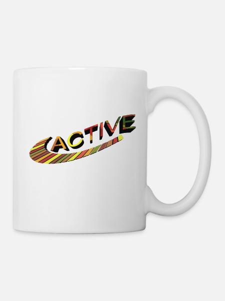 Active - from Abstractterry - Mug - white