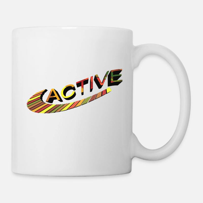 Active - from Abstractterry - Mug - white