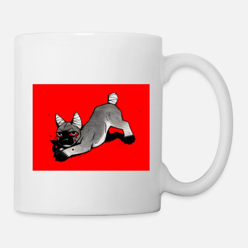 Frensh Dog - Tasse - Weiß