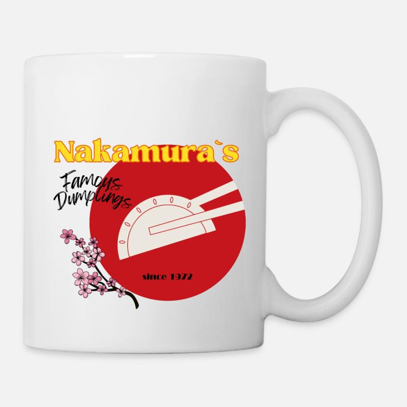 Famous Dumplings - Tasse - Weiß