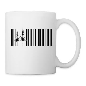 Shinrin Yoku Forest Nature Forest People Bushcraft - Mug - white - Right