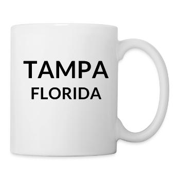 Tampa Florida USA - Tasse - Weiß - Rechts