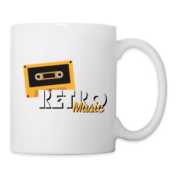 Relive musical nostalgia with RETRO MUSIC - Mug - white - Right