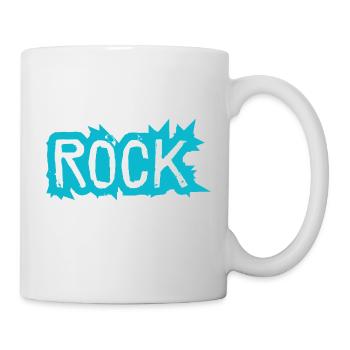 Rock - Tasse - Weiß - Rechts