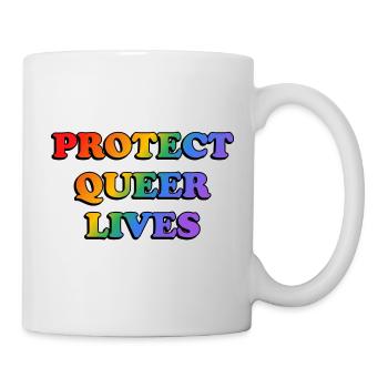 Protect Queer Lives - Mug - white - Right