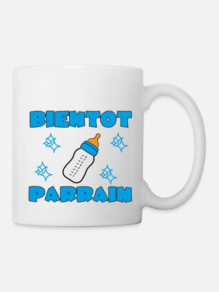 SOON TO BE A GODFATHER - Mug - white
