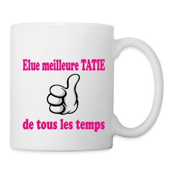 Beste TANTE ALLER ZEITEN - Tasse - Weiß - Rechts