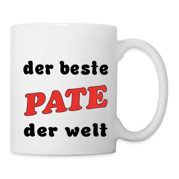 Der beste PATE PARRAIN der welt - Mug blanc - blanc - Droite