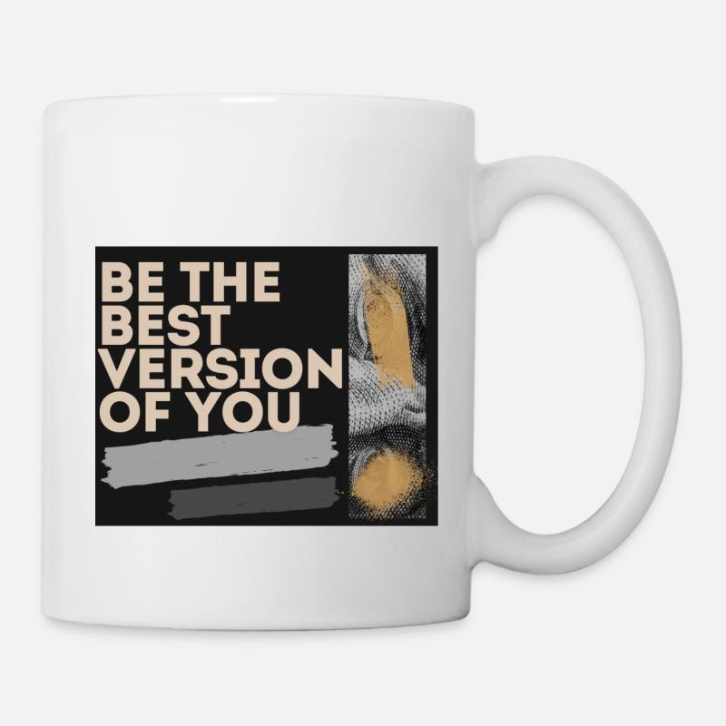 Motivation be yourself! - Mug - white