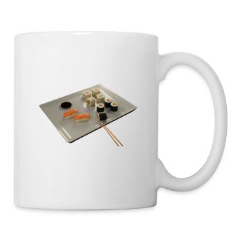 Sushi - Tasse - Weiß - Rechts