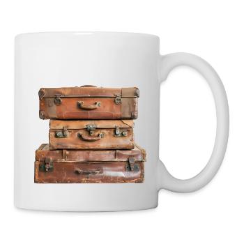 Die Koffer sind gepackt – Das Abenteuer beginnt! - Tasse - Weiß - Rechts
