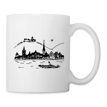 Stein am Rhein - Tasse - Weiß - Rechts