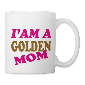 GOLDENE MAMA - Tasse - Weiß - Rechts