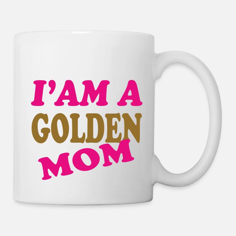 GOLDEN MOM - Mug blanc - blanc