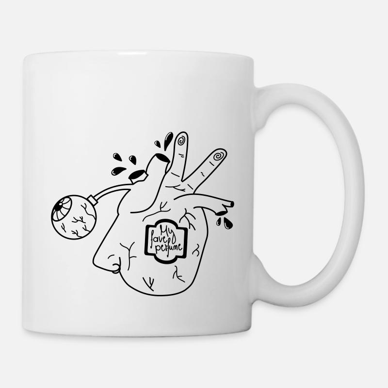 Organ(ic)perfume - Tasse - Weiß
